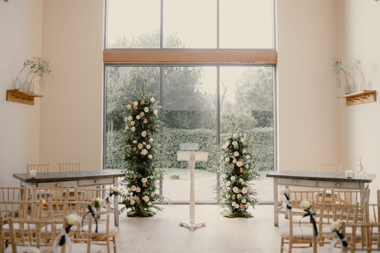 Winter Wedding Ceremony at Millbridge Court Winter Wedding Ceremony at Millbridge Court